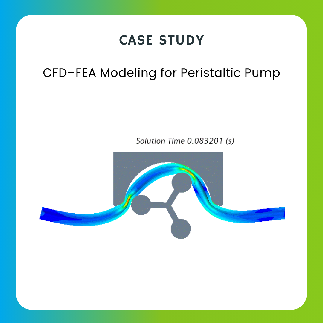 CFD-FEA Modeling for Peristaltic Pump